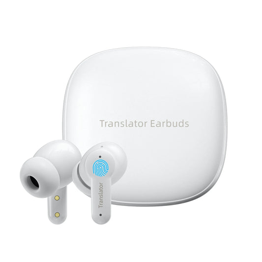 M3 Translator Earbuds,Two-Way Real Time Translator Headphones,Voice Translator Device,144 Languages with 11 Offline Packs