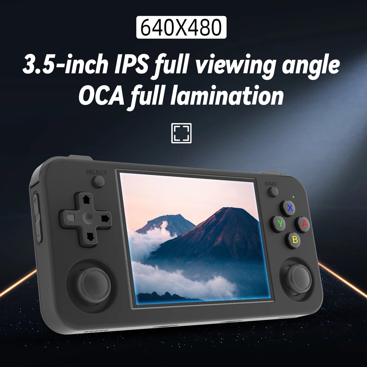 RG35XX H Hand-held Consoles For Playing Video Games 3.5-inch IPS 640*480 Screen Retro Game Player 3300 mAh Battery
