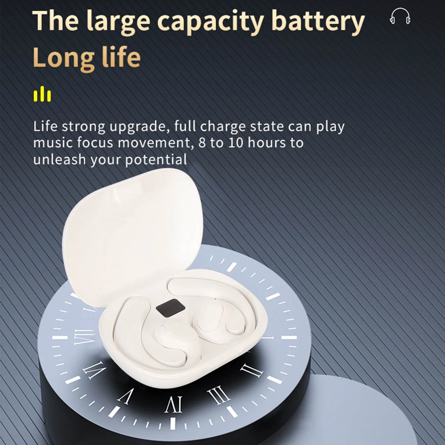 Language Translator Earbuds Multifunction Noise Reduction 144 Kinds Languages Real Time Translation Headphone Translator Earbuds