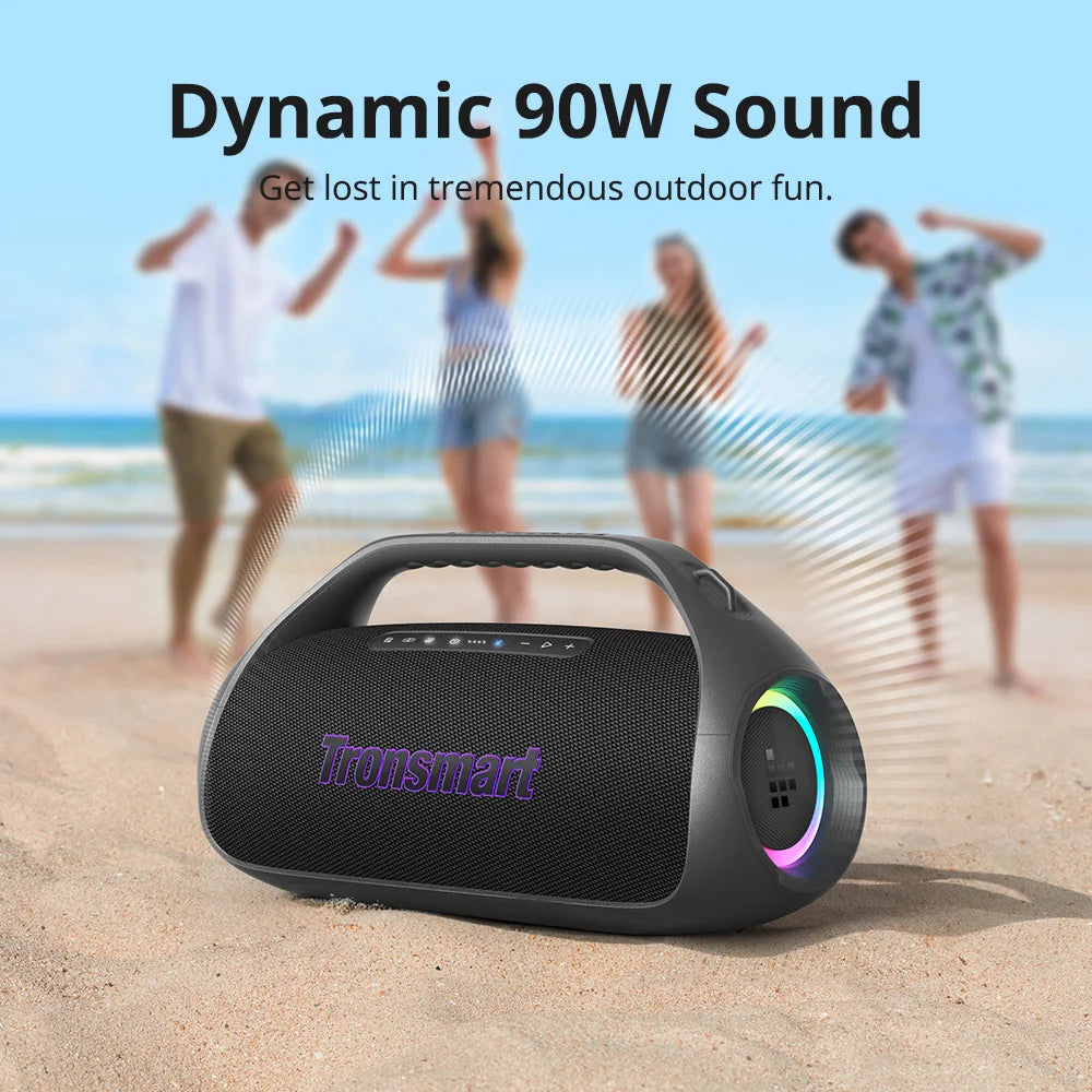 Tronsmart Bang 2 Speaker Bluetooth 90W Speaker with 2.1-Channel Clarity, 26H Playtime, 105dB Clear Audio, Snyc 100 Speakers