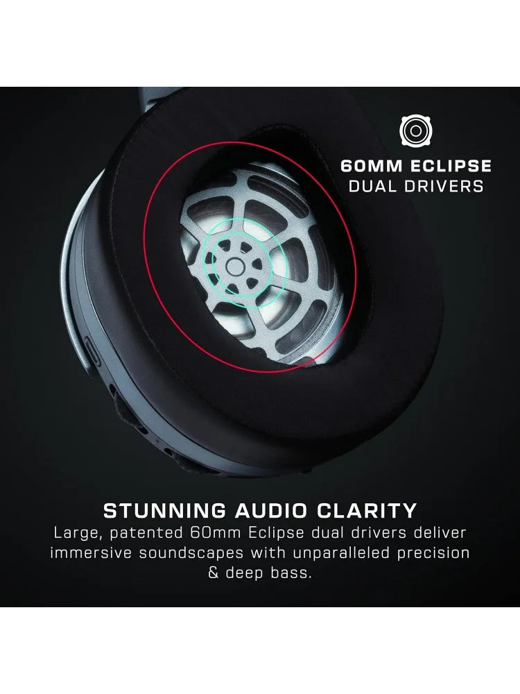 Stealth 700 Gen 3 Wireless Multiplatform Amplified Gaming Headset for Xbox Series X|S, Xbox One, PC, PS5, Mobile – 60mm Drivers