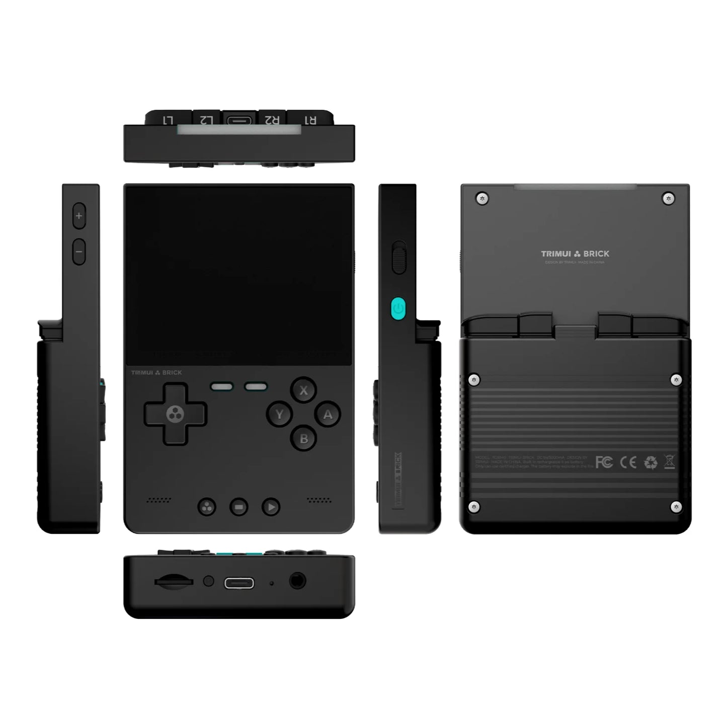 Trimui Brick Retro Handheld Gaming Console - 3.2-Inch HD IPS Screen, Allwinner A133P Chip, Supports Up to 1TB Expansion