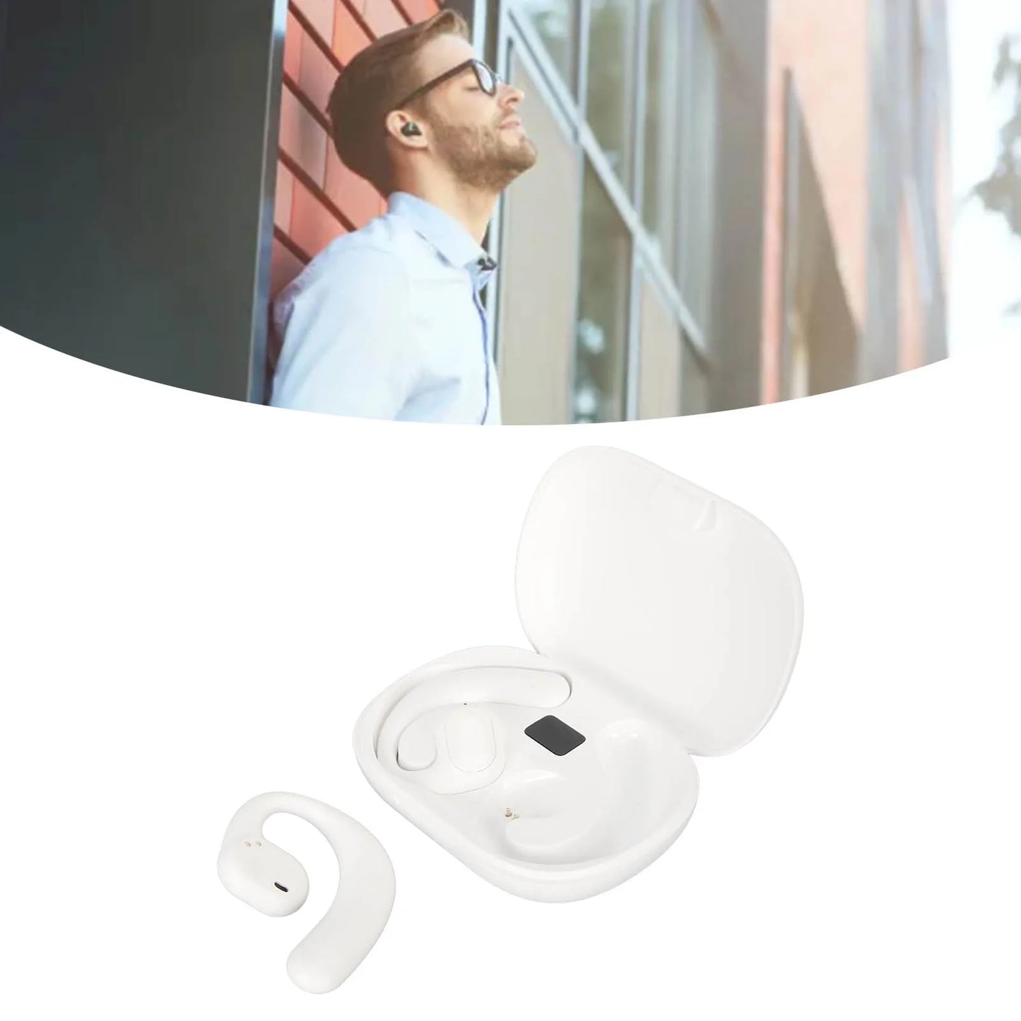 Language Translator Earbuds Multifunction Noise Reduction 144 Kinds Languages Real Time Translation Headphone Translator Earbuds