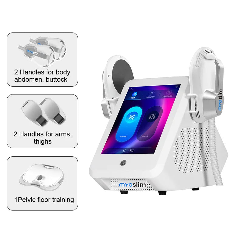 MYOslim 6500W PRO EMS Body Sculpt Machine Hi-emt Lose Weight Body Slim Muscle Stimulation Professional Beauty Salon Equipment